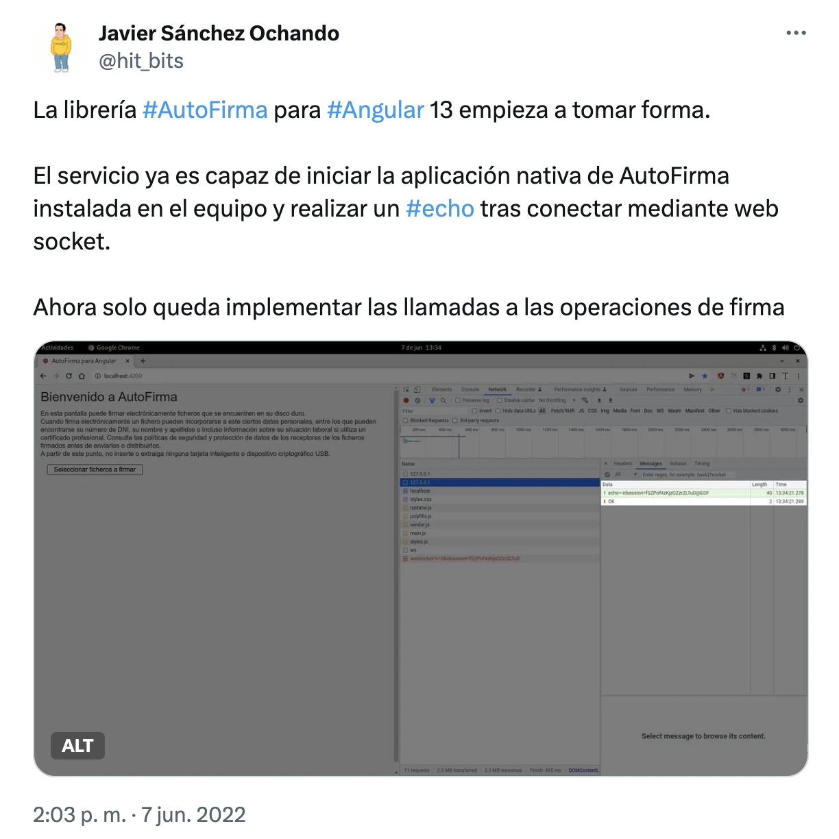 Autofirma para Angular